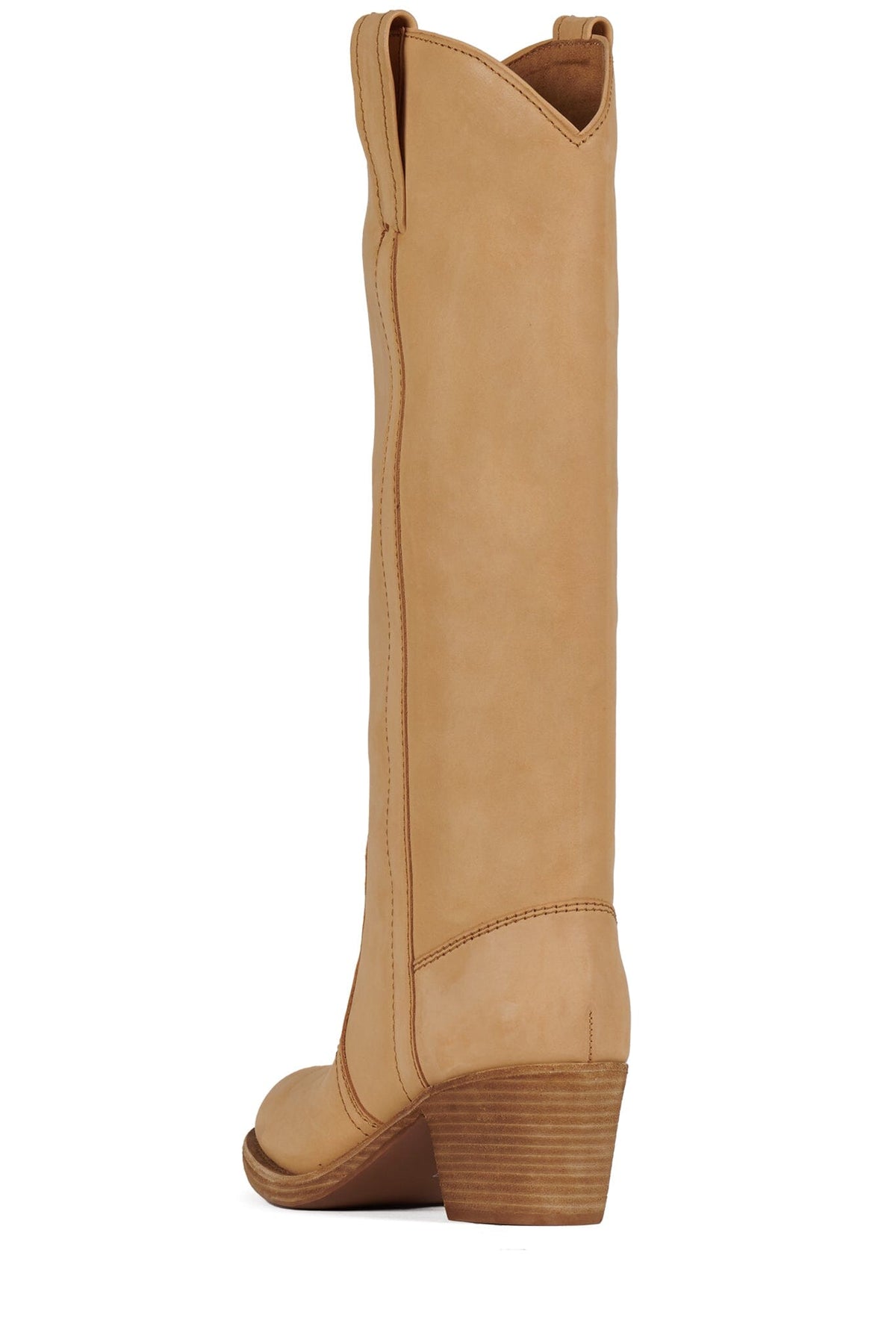 BLESSIE Knee-High Boot - Natural Distressed |Jeffrey Campbell