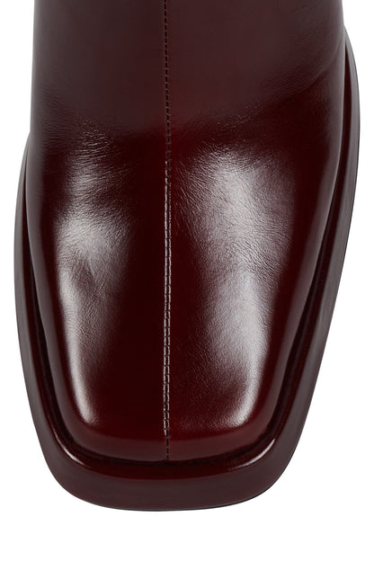 MAXIMAL-3 Knee-High Boot - Wine |Jeffrey Campbell