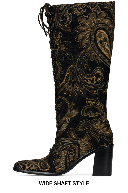 ARCHILLEKW - Dark Brown Tapestry |Jeffrey Campbell