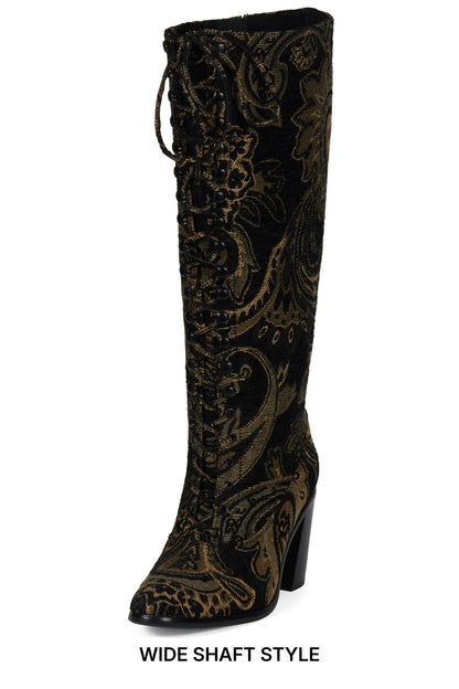 ARCHILLEKW - Dark Brown Tapestry |Jeffrey Campbell