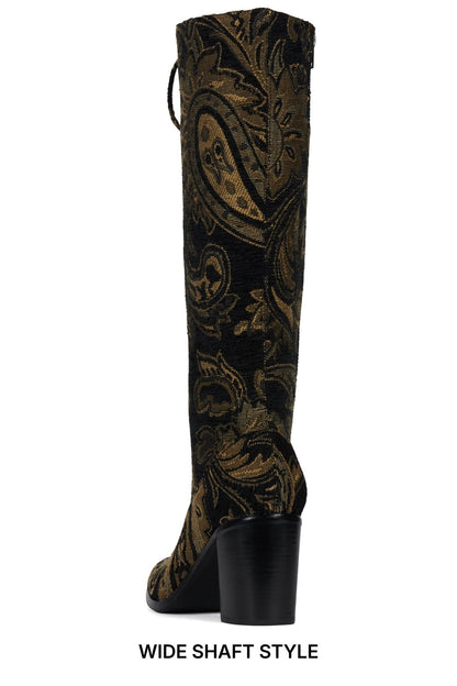 ARCHILLEKW - Dark Brown Tapestry |Jeffrey Campbell
