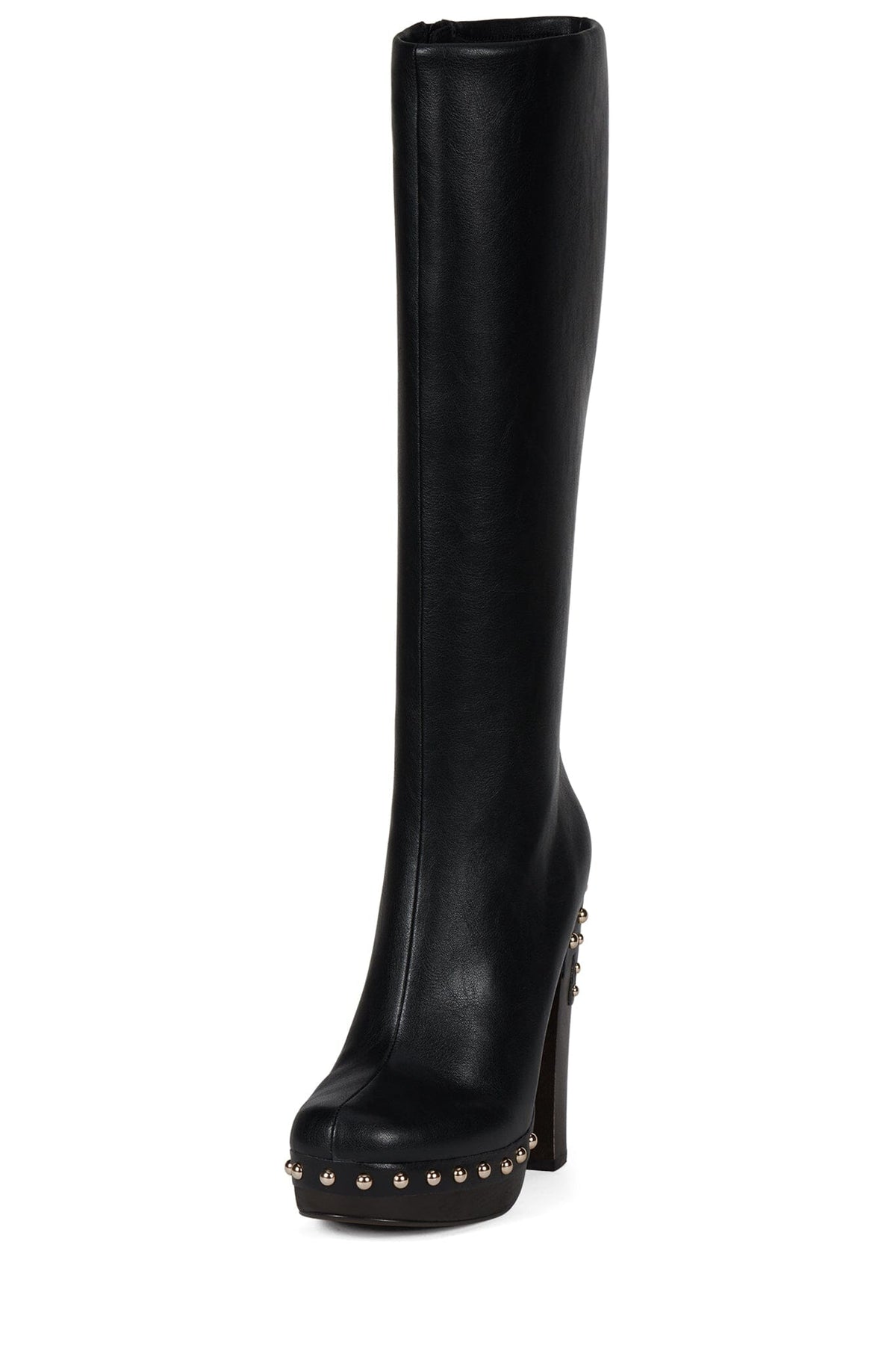 KAMARI Platform Knee-High Boot - Black Gold |Jeffrey Campbell