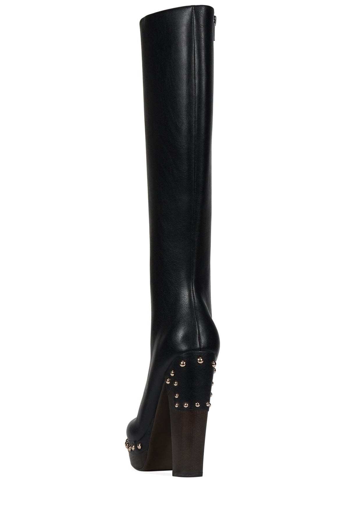 KAMARI Platform Knee-High Boot - Black Gold |Jeffrey Campbell