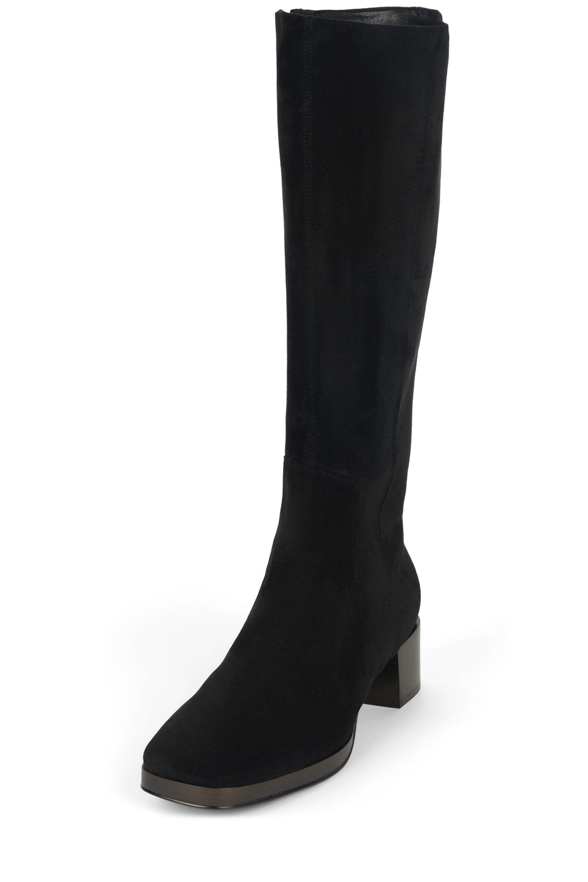 DECORUM - Black Suede |Jeffrey Campbell