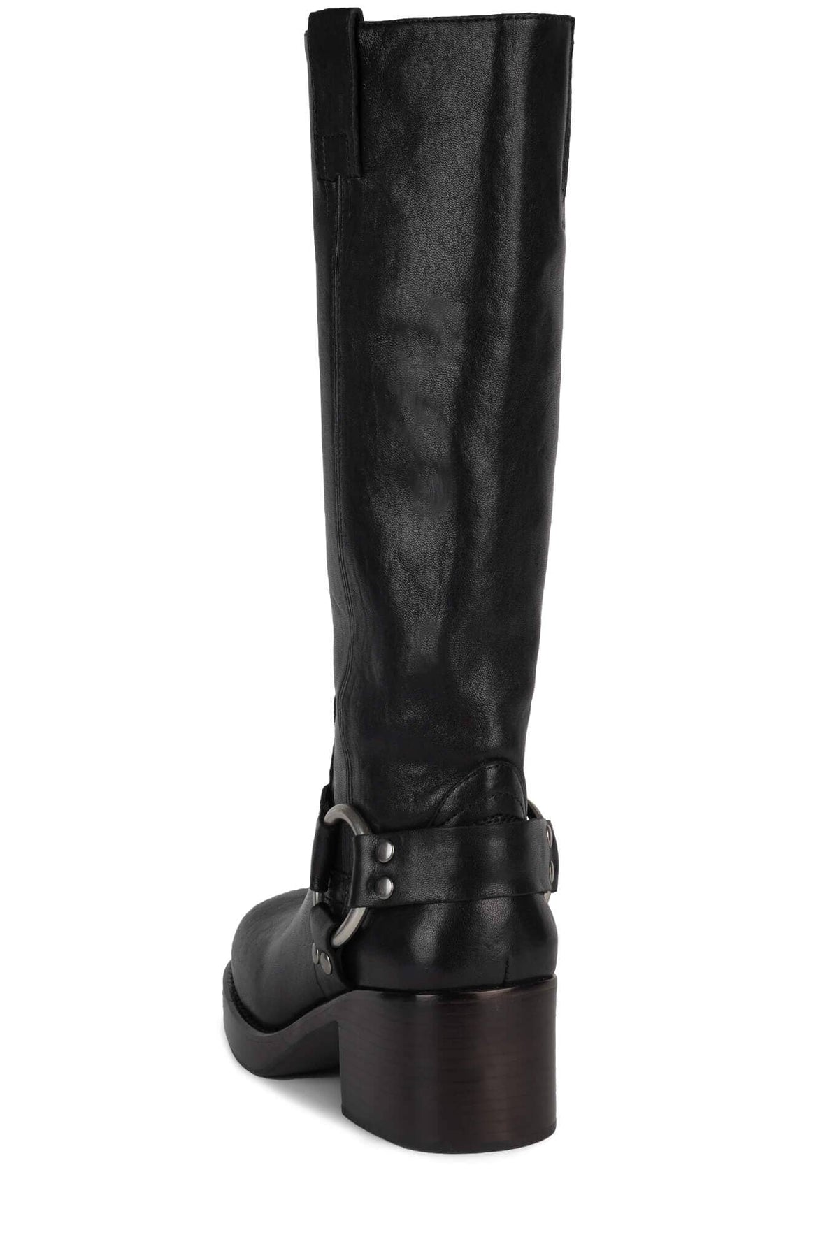 REFLECTN-H Knee-High Boot - Black Silver |Jeffrey Campbell