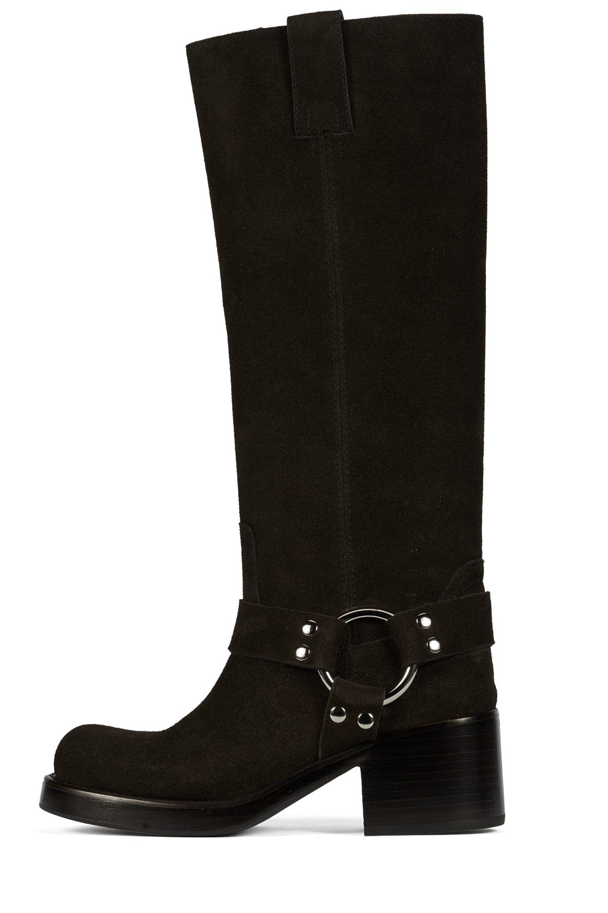 REFLECTN-H Knee-High Boot - Black Silver |Jeffrey Campbell