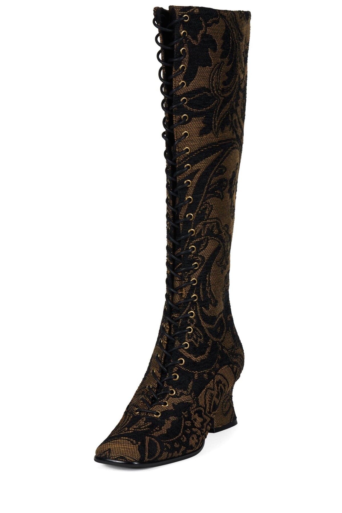 DAMIEN-T - Dark Brown Tapestry |Jeffrey Campbell