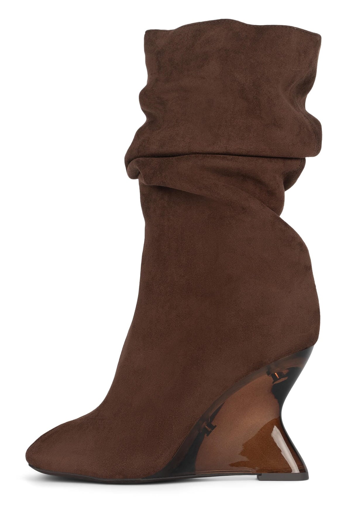 VANIA - Espresso Suede Combo |Jeffrey Campbell