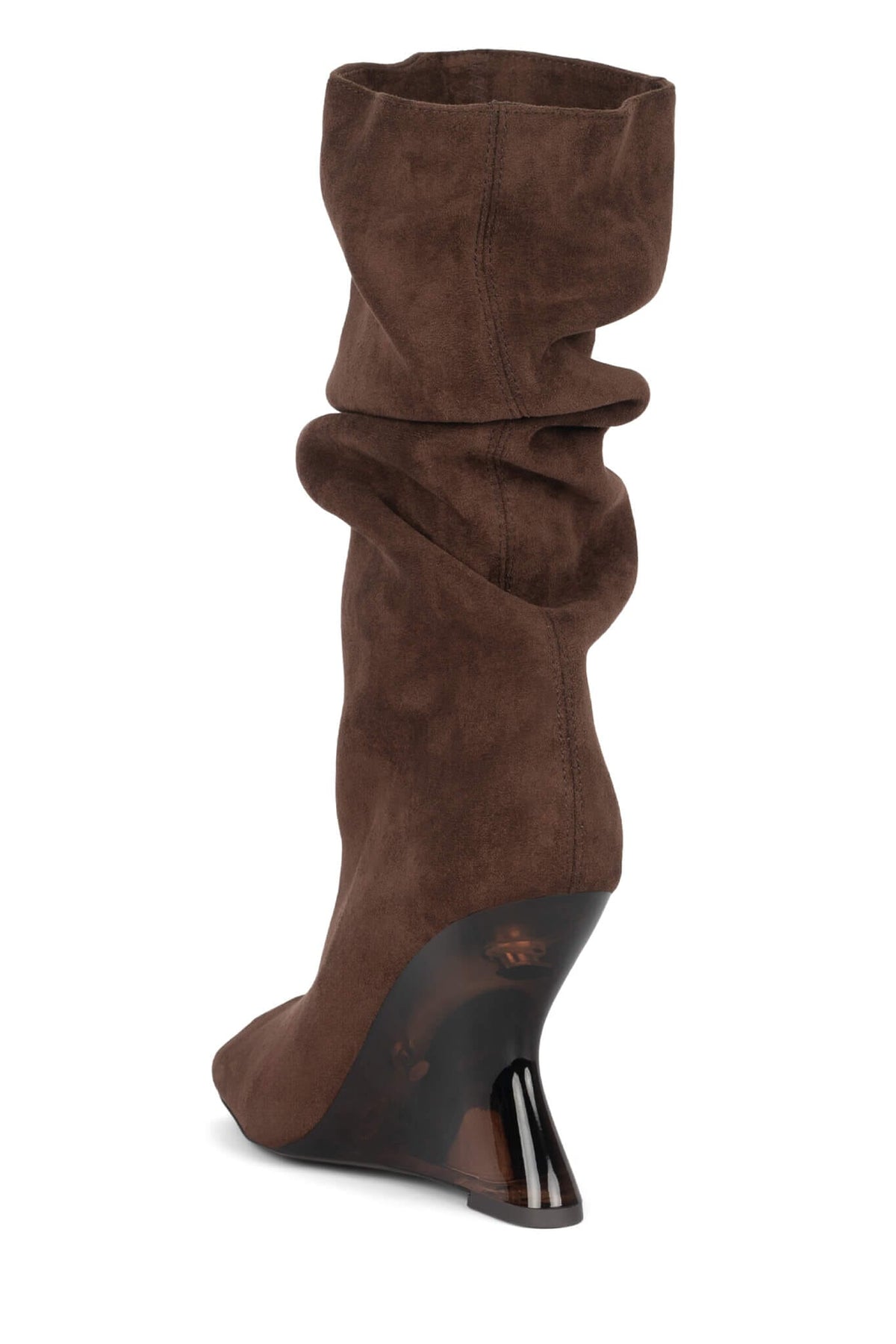 VANIA - Espresso Suede Combo |Jeffrey Campbell