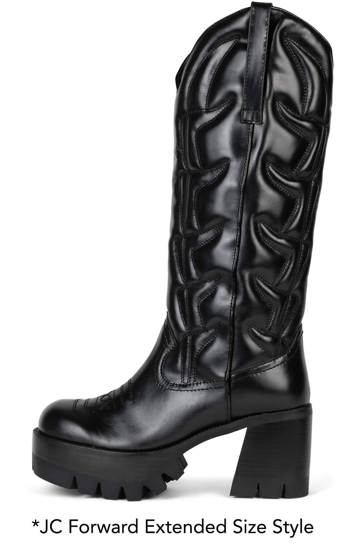LINEDANCE Knee-High Boot - Red |Jeffrey Campbell