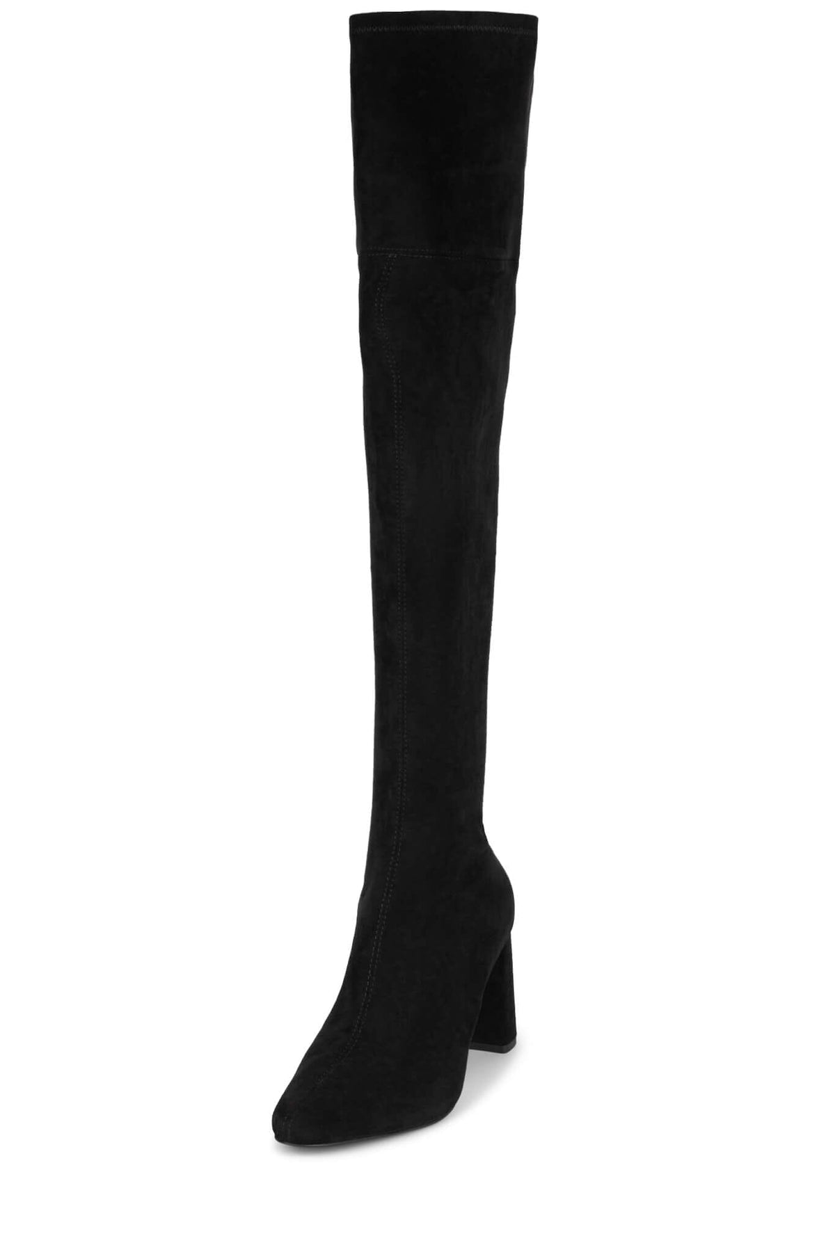 PARISAH-2 Heeled Boots - Black Suede |Jeffrey Campbell