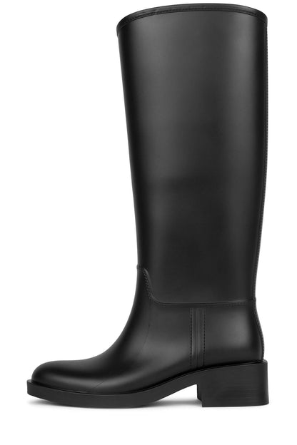 TORRENTIAL Knee-High Rain Boot - Wine |Jeffrey Campbell