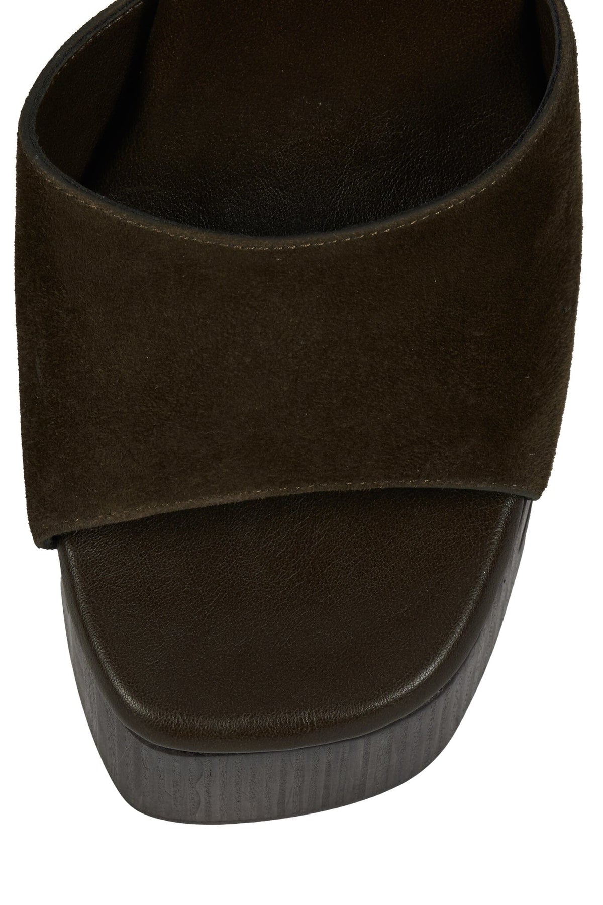 FLAG-GIRL Platform Sandal - Brown Suede |Jeffrey Campbell