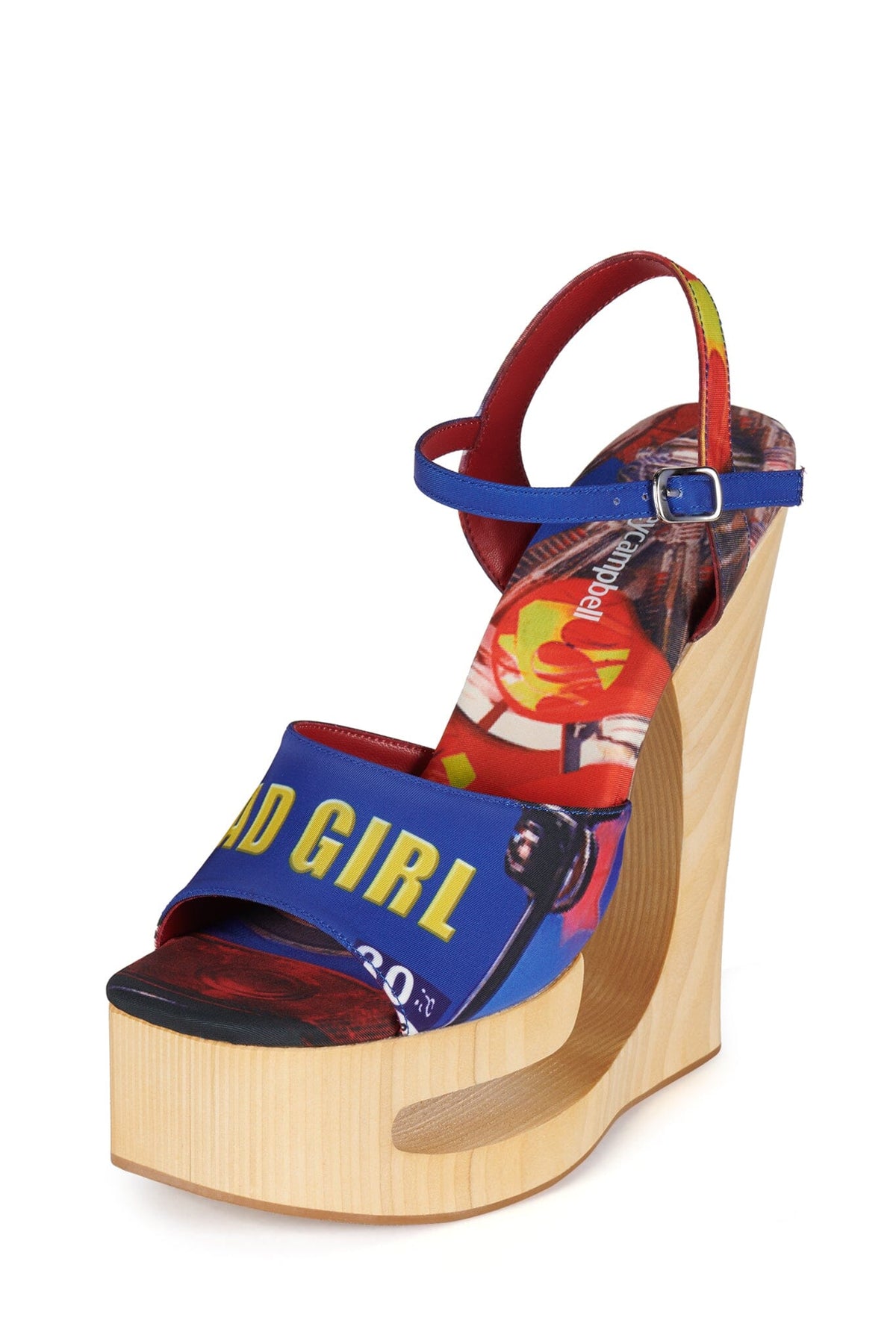 FLAG-GIRL Platform Sandal - Bad Girl Combo |Jeffrey Campbell