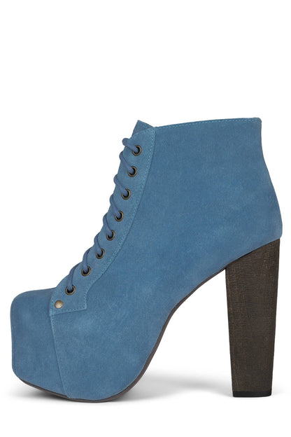 LITA - Apricot Suede Wood |Jeffrey Campbell
