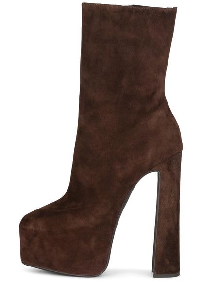 WOAH - Coffee Suede |Jeffrey Campbell