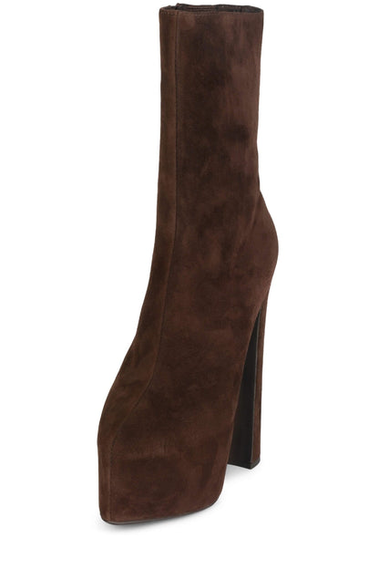 WOAH - Coffee Suede |Jeffrey Campbell