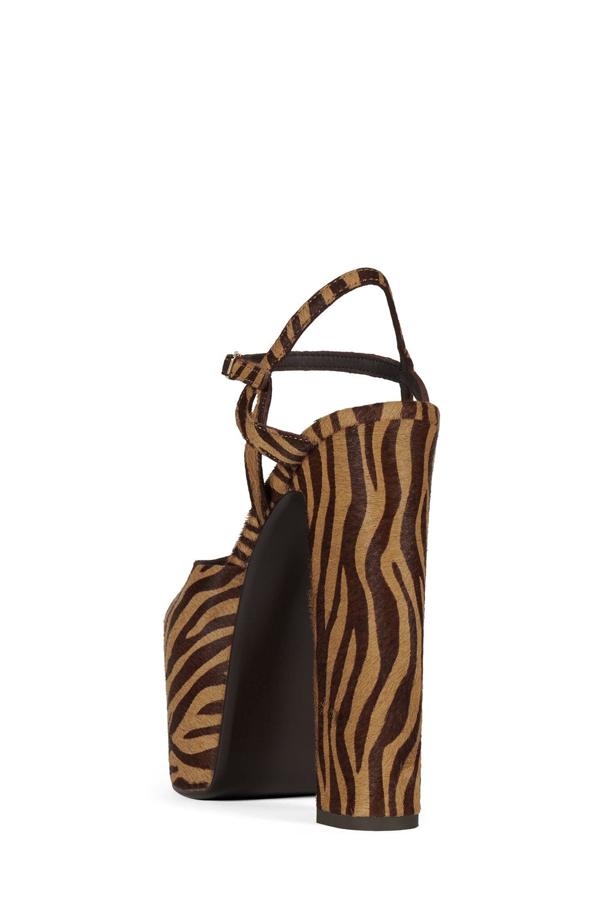 EVERLAST-F - Beige Brown Zebra |Jeffrey Campbell