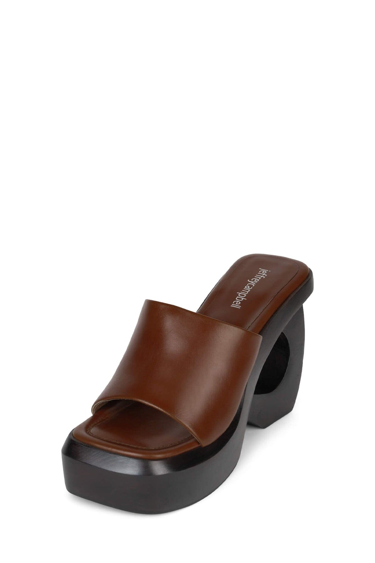 THE-IDOL Platform Sandals - Tan |Jeffrey Campbell