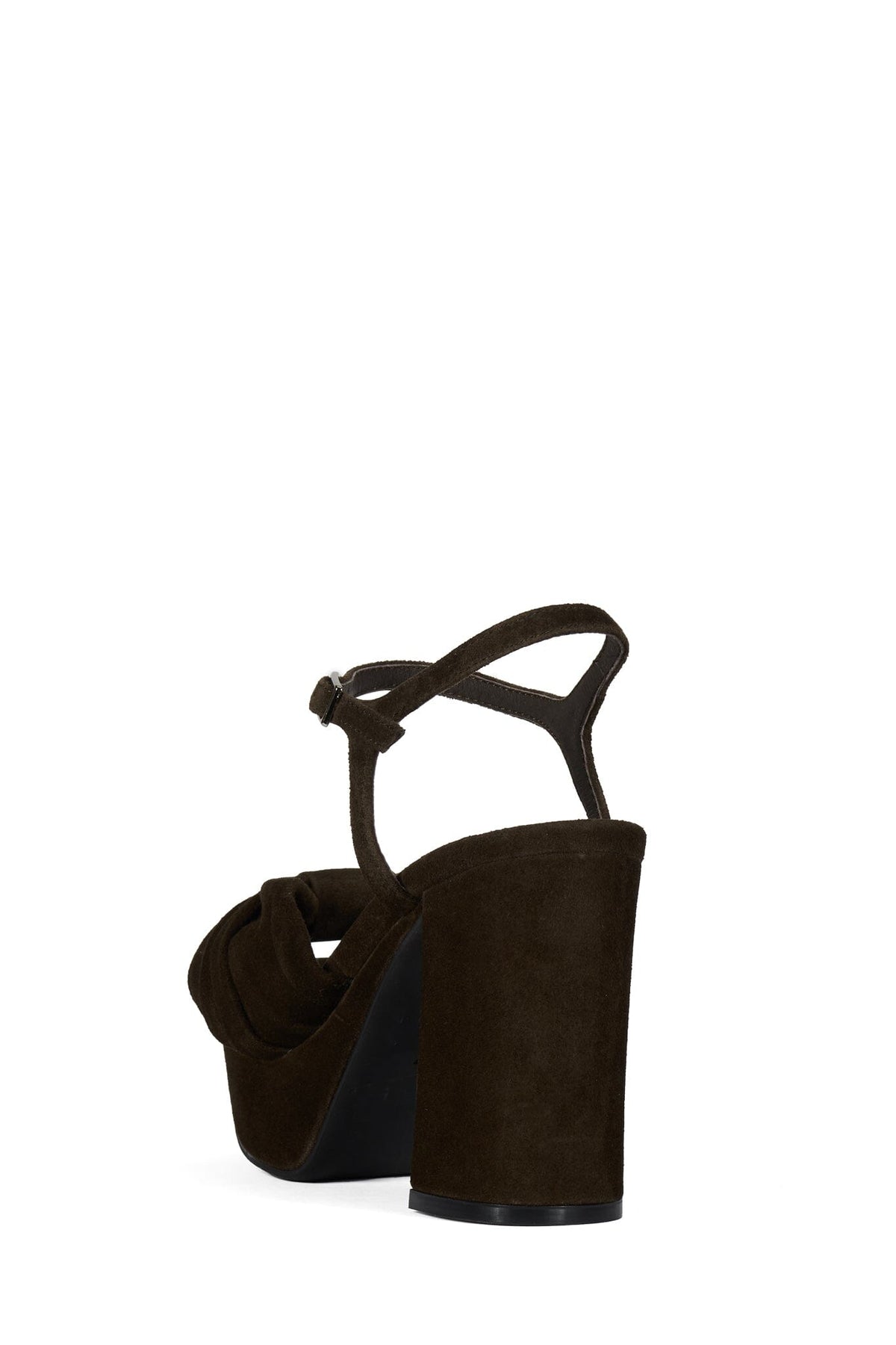 DALIDA Platform Sandal - Espresso Suede |Jeffrey Campbell