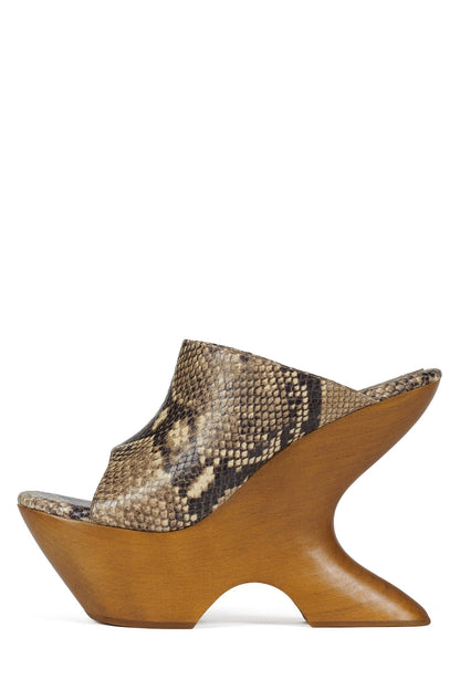 GIAH-2 - Beige Python |Jeffrey Campbell