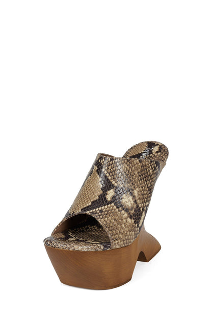GIAH-2 - Beige Python |Jeffrey Campbell