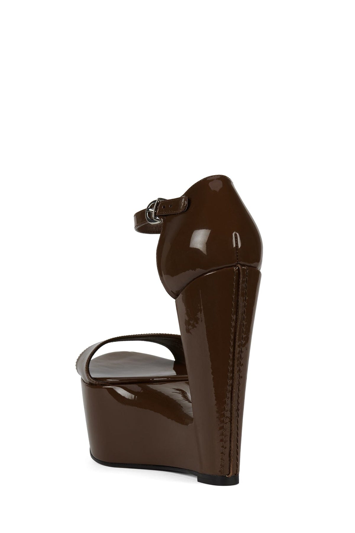 SO-DOWN - Brown Patent |Jeffrey Campbell