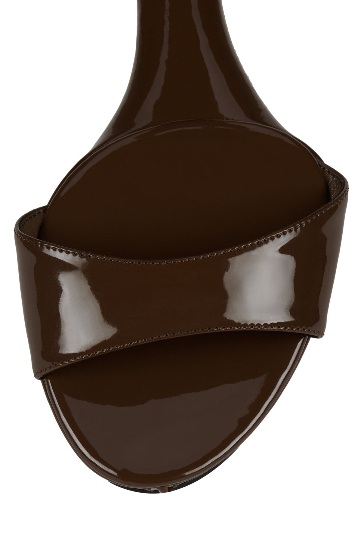 SO-DOWN - Brown Patent |Jeffrey Campbell