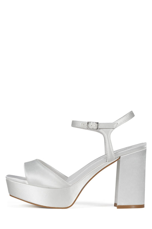 AMMA-1 - White Satin |Jeffrey Campbell
