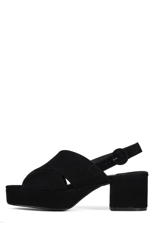 ZENTRA - Black Suede |Jeffrey Campbell