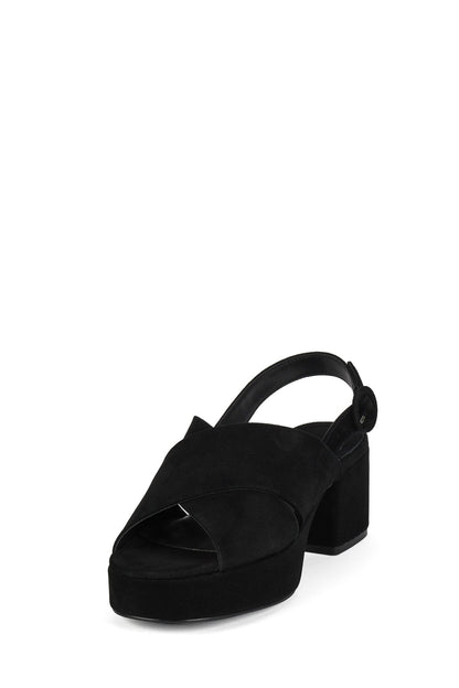 ZENTRA - Black Suede |Jeffrey Campbell