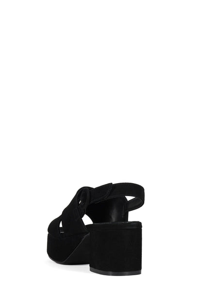 ZENTRA - Black Suede |Jeffrey Campbell