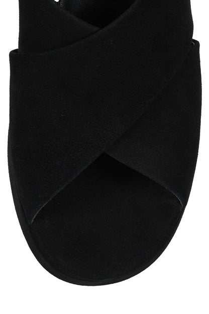 ZENTRA - Black Suede |Jeffrey Campbell