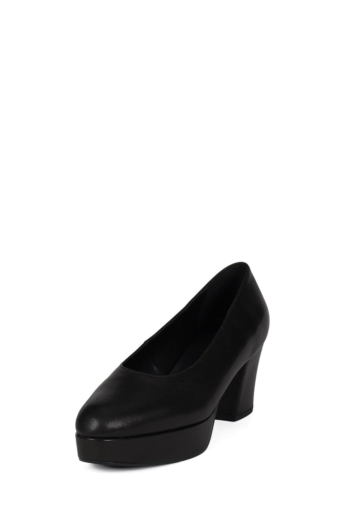 CHAPTERS Platform Pump - Black |Jeffrey Campbell