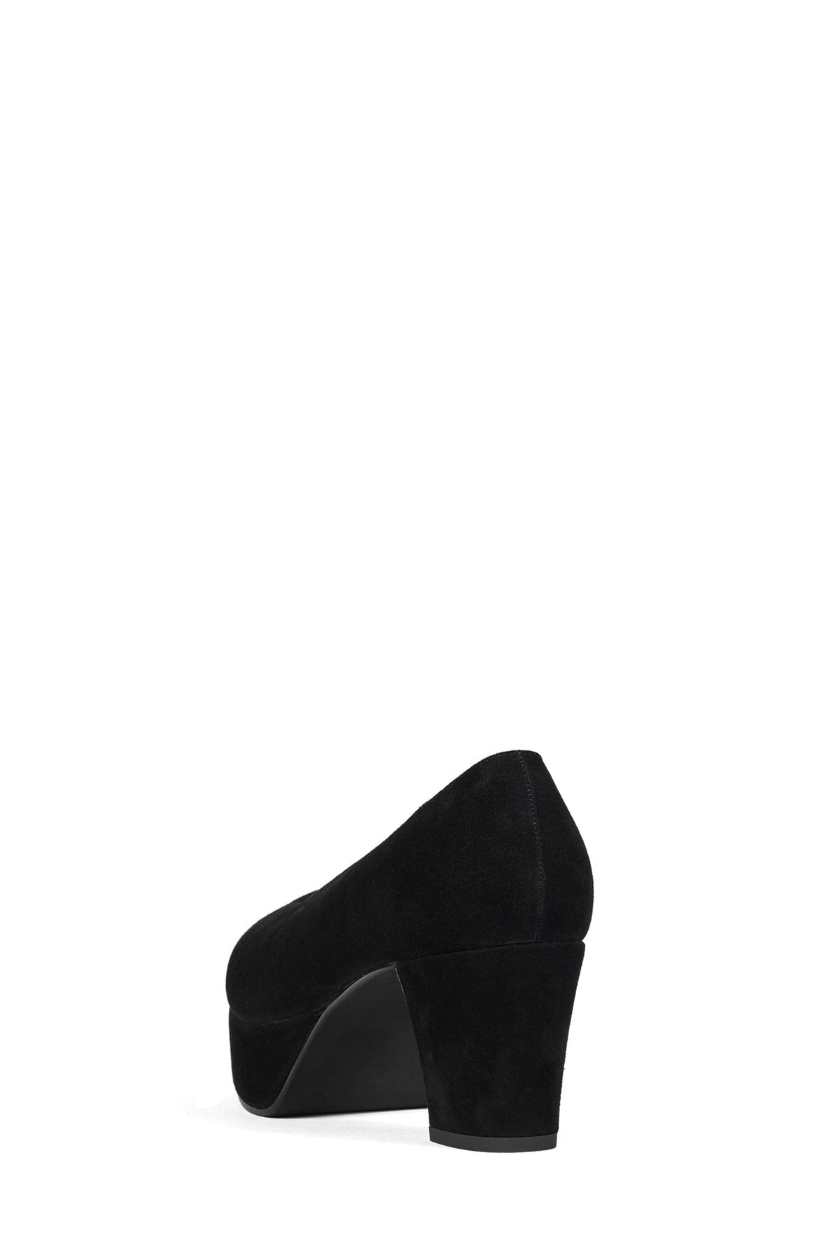 CHAPTERS Platform Pump - Black Suede |Jeffrey Campbell
