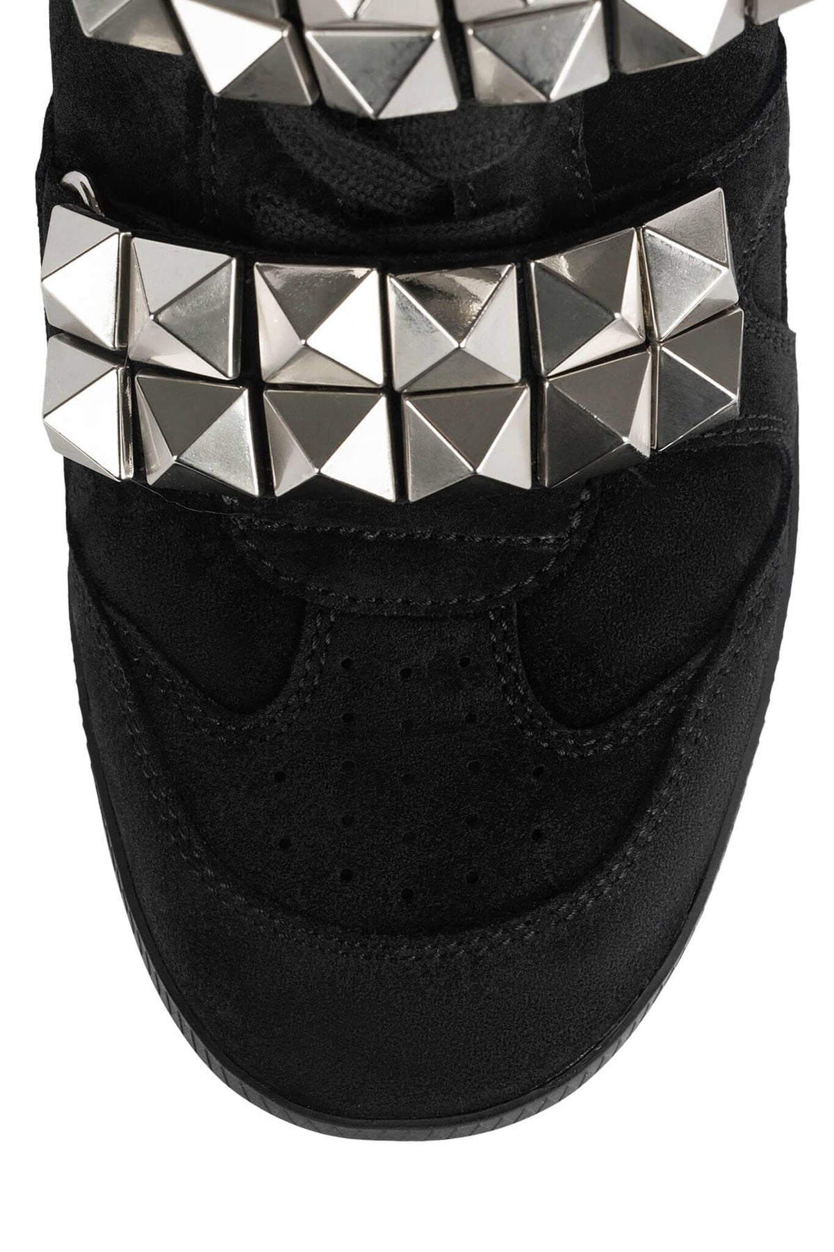 YEAHYEAH - Black Suede Silver |Jeffrey Campbell