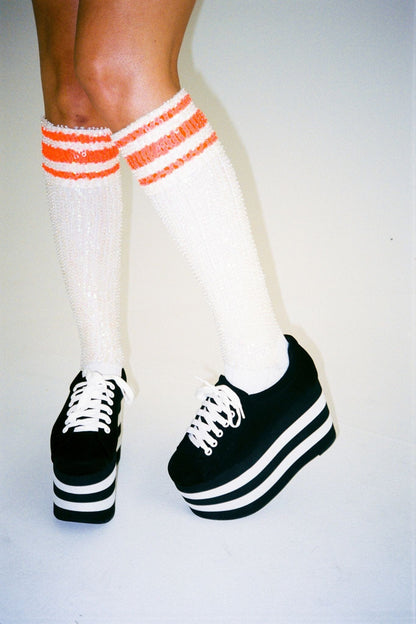 SPORTY-2 - Black White |Jeffrey Campbell