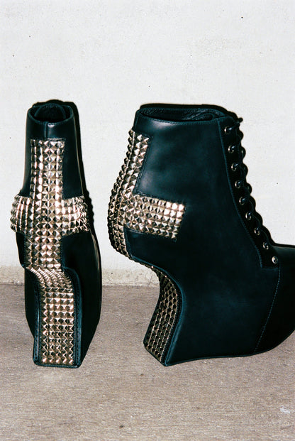 HOLY - Black Silver |Jeffrey Campbell