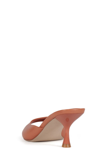 SPY-KID Kitten Heeled Sandal - Dusty Orange |Jeffrey Campbell