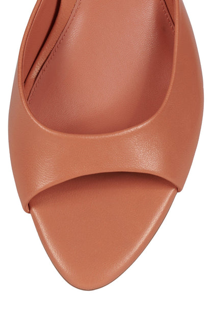 SPY-KID Kitten Heeled Sandal - Dusty Orange |Jeffrey Campbell