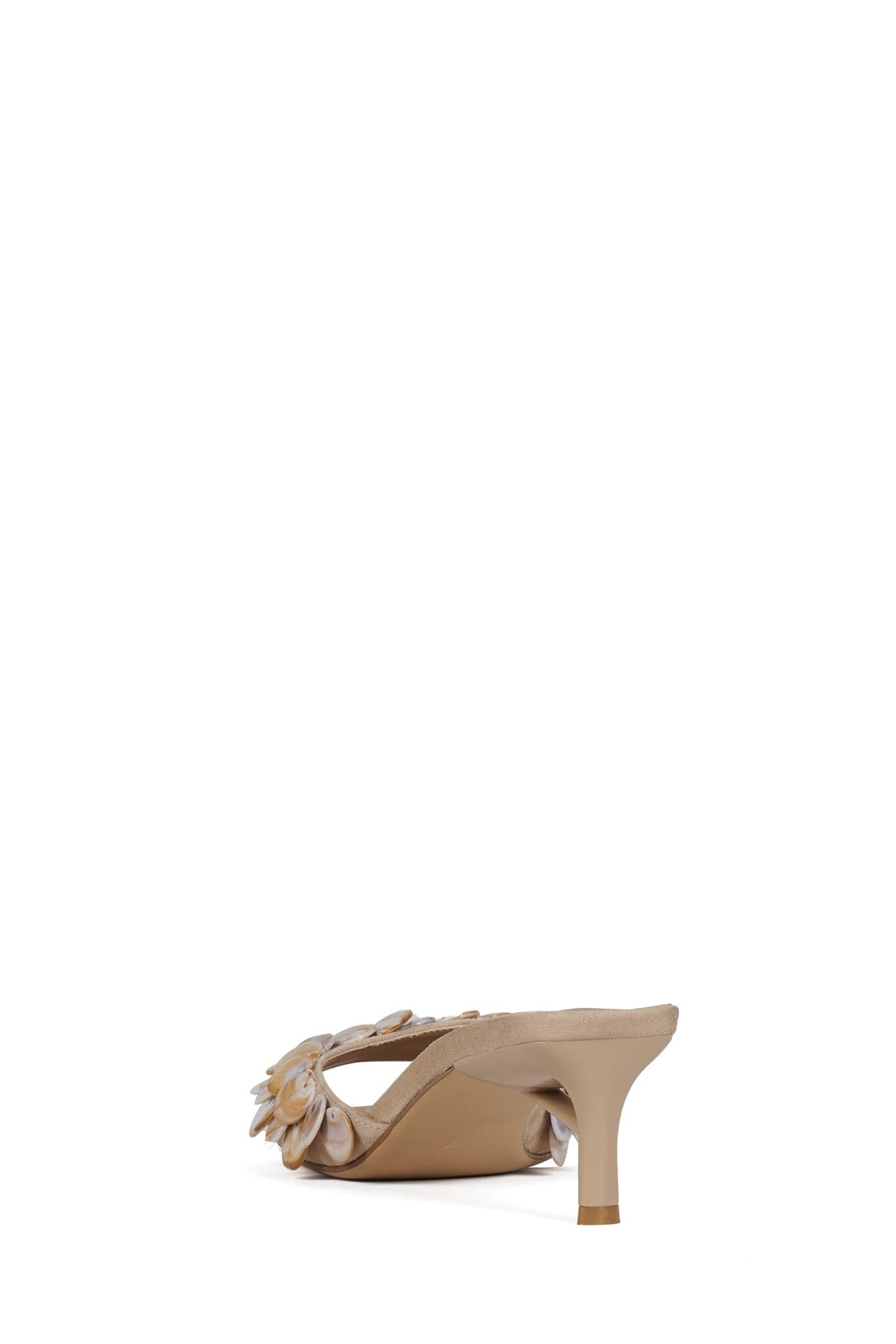 COCOA-SH Kitten Heel Sandal - Natural Combo |Jeffrey Campbell