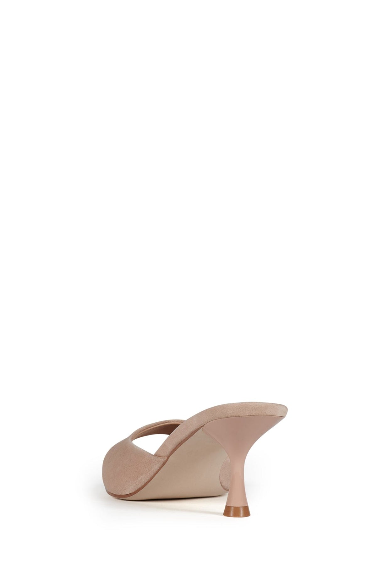 SPY-KID Kitten Heeled Sandal - Beige Suede |Jeffrey Campbell