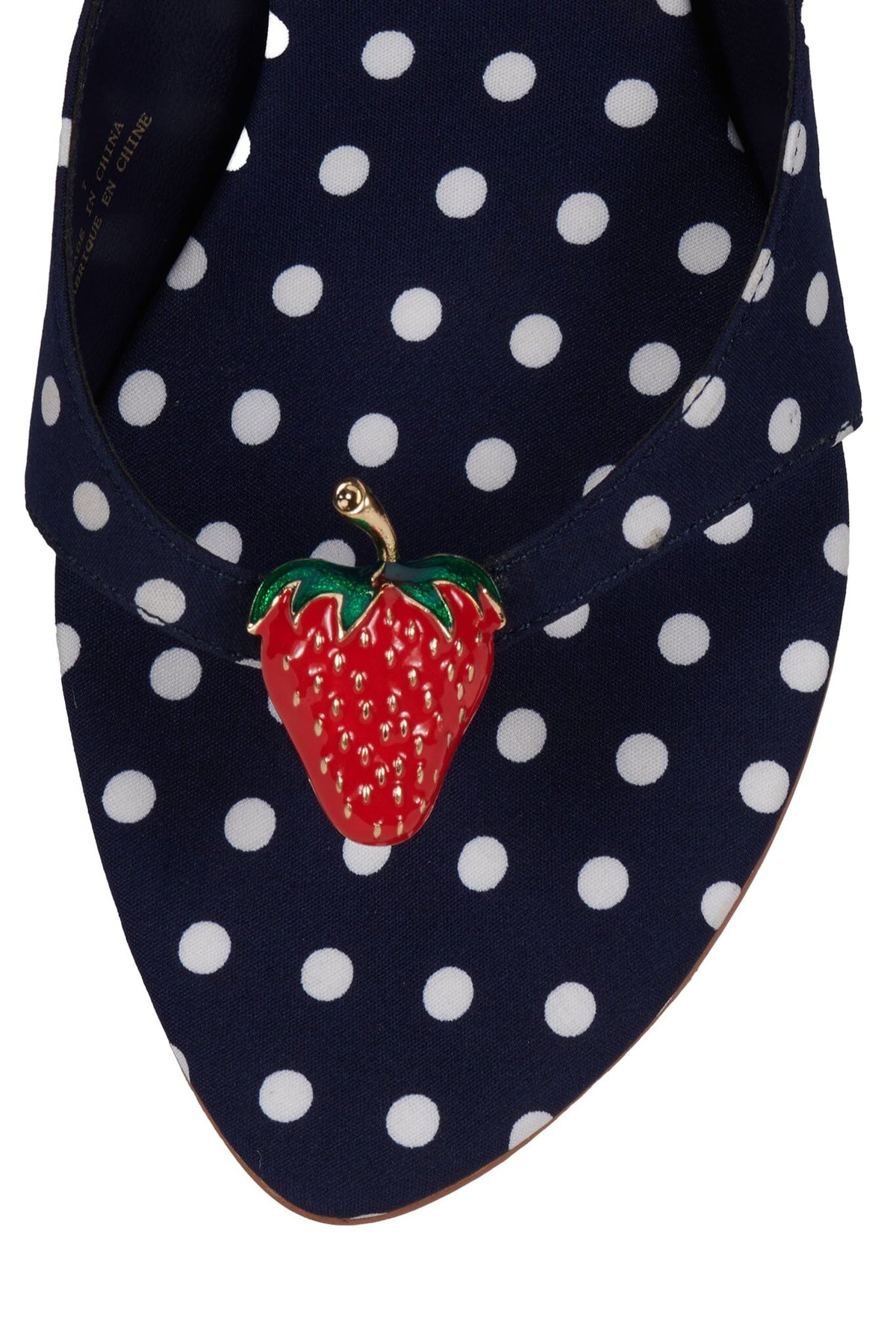 SHORTCAKE2 - Navy White Polkadot |Jeffrey Campbell