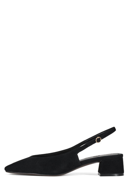 LAURIE - Black Suede |Jeffrey Campbell