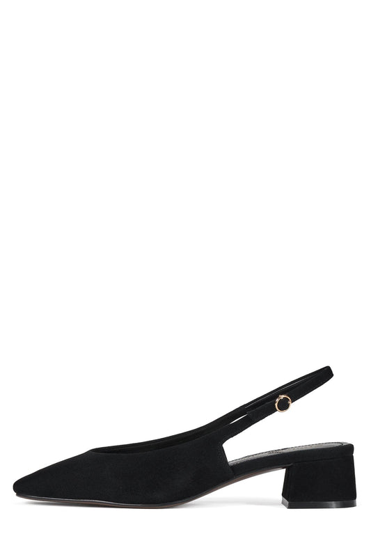 LAURIE - Black Suede |Jeffrey Campbell