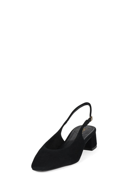 LAURIE - Black Suede |Jeffrey Campbell