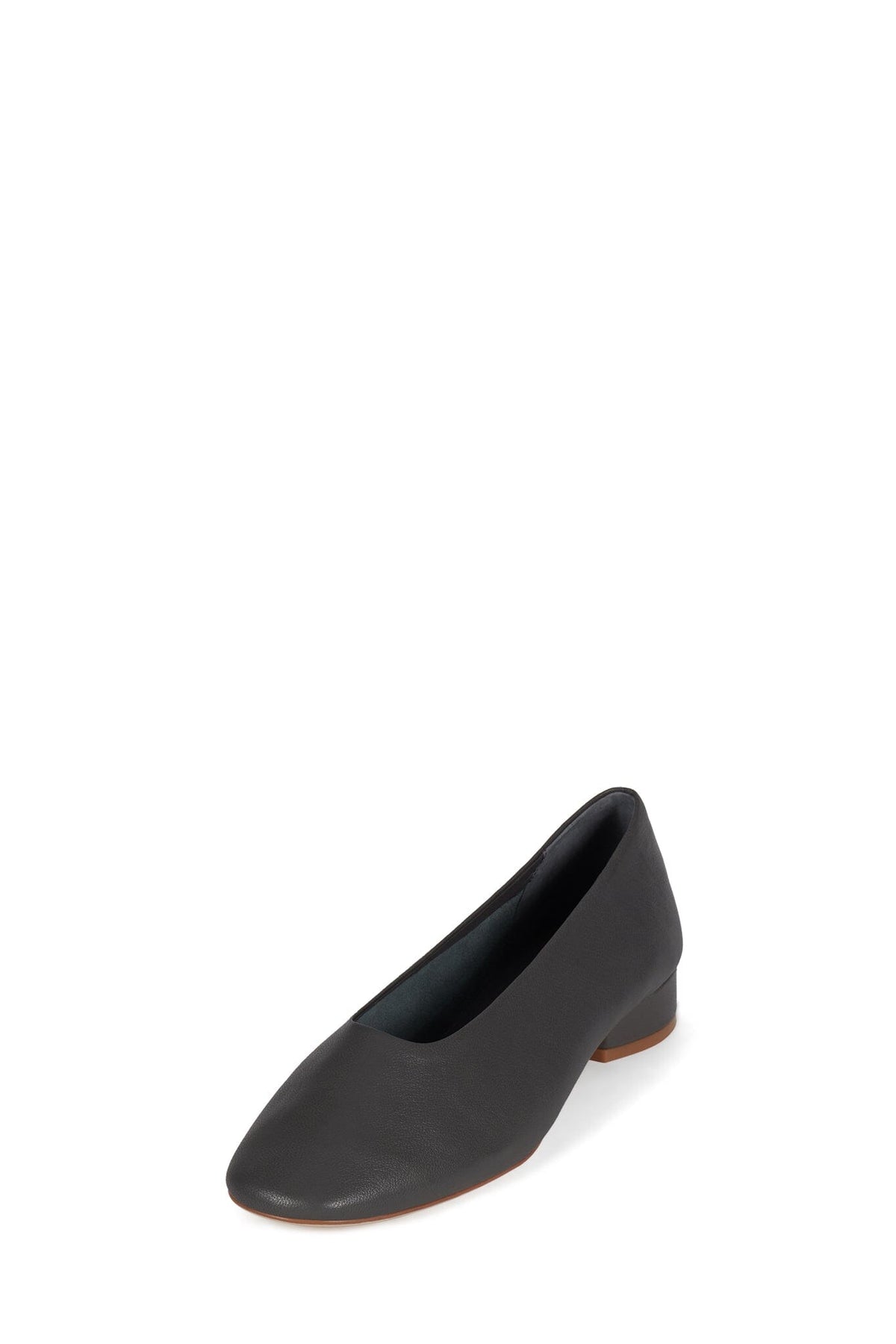 TRUSTEE Block Kitten Heel - Grey |Jeffrey Campbell