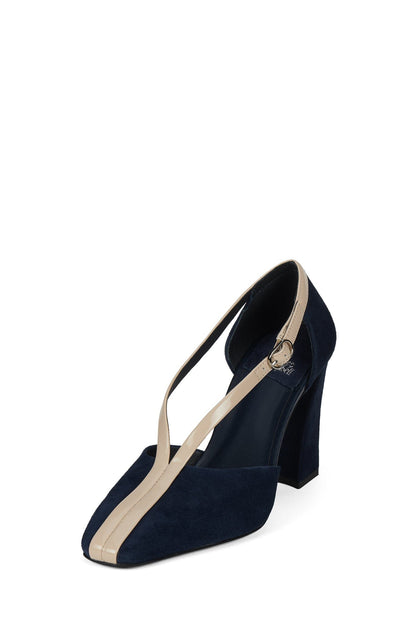 MCKINLEY - Navy Beige |Jeffrey Campbell