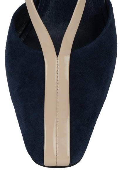 MCKINLEY - Navy Beige |Jeffrey Campbell