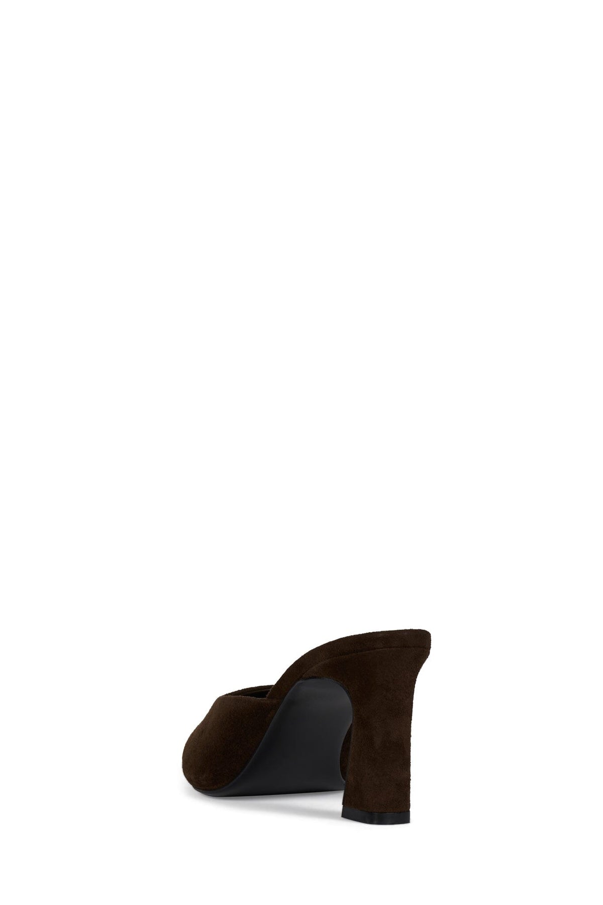 UNAMUSED Heeled Mule - Brown Suede |Jeffrey Campbell